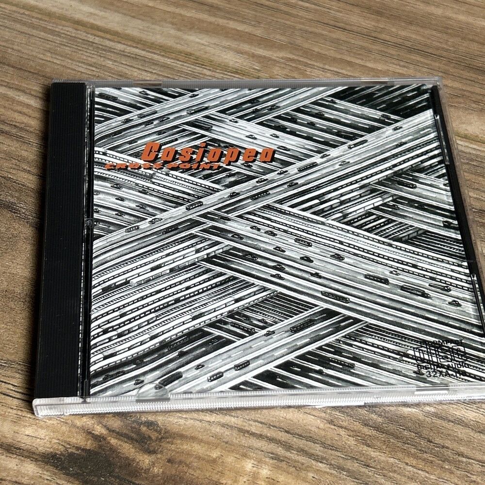 Japanese CASIOPEA CROSS POINT CD 9 songs from Japan Alfa 32XA-118